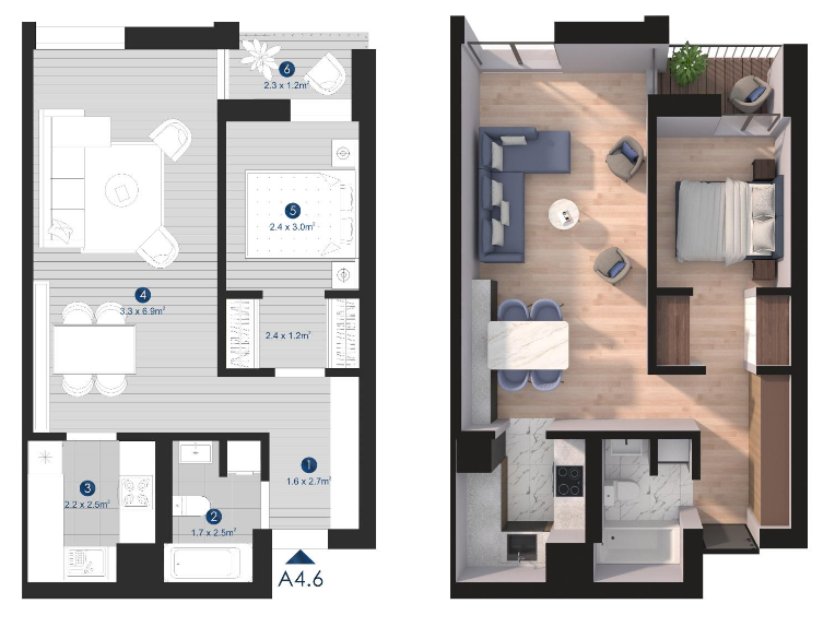 prodaja stanova novogradnja beograd sava residence nekretnine djordjevic i sin 04